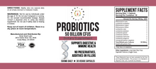 Load image into Gallery viewer, Probiotics 50 Billion CFUS