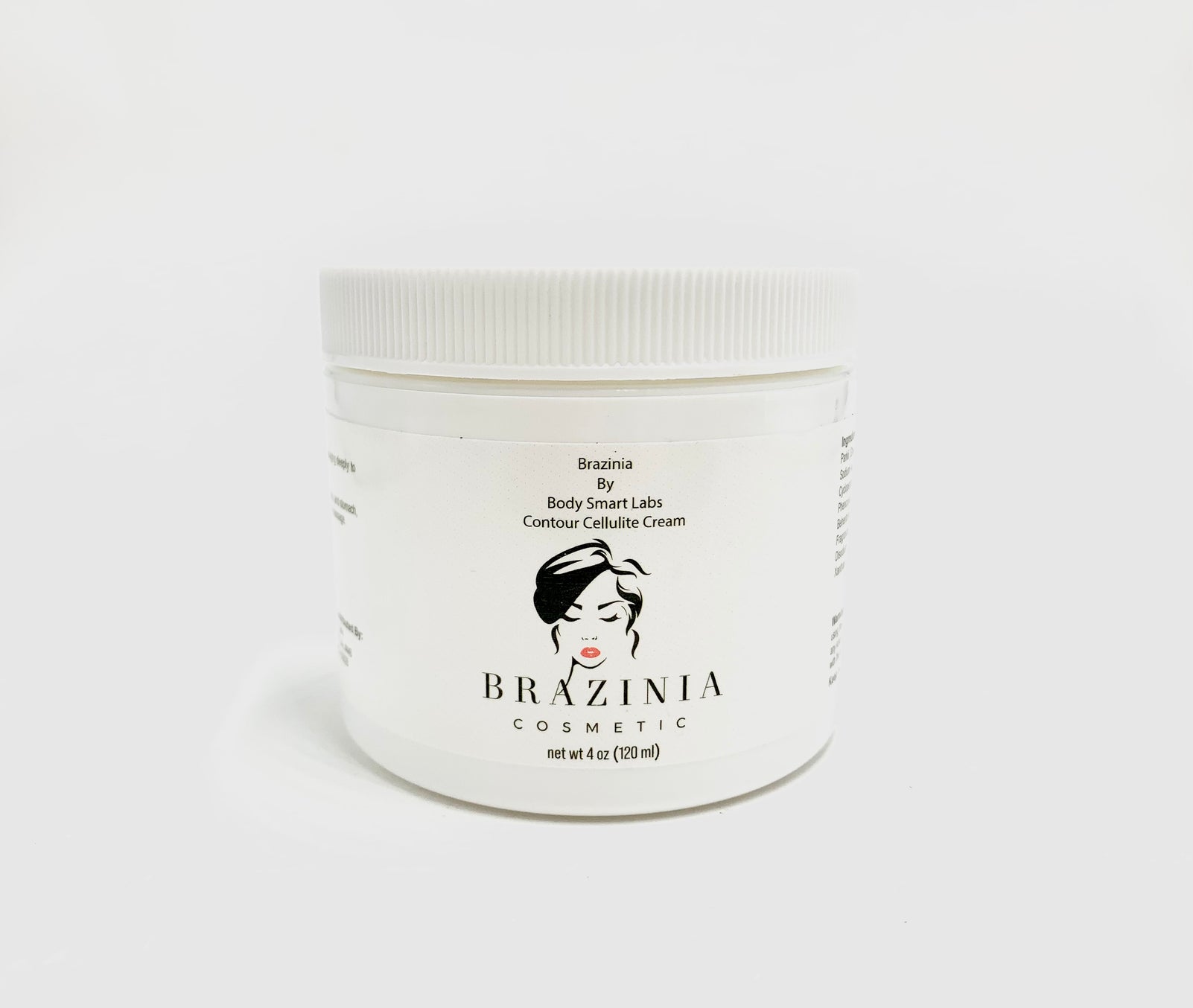 Brazinia Body Cellulite Contour Cream by Body Smart Labs 4 oz